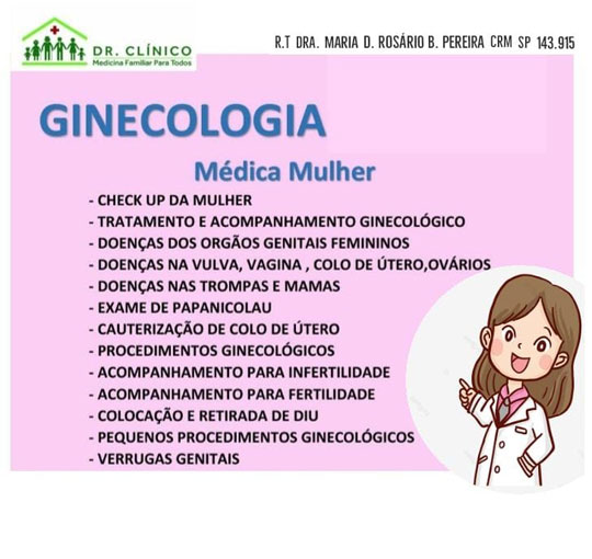 Ginecologista e Obstetrícia